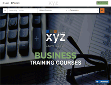 Tablet Screenshot of business-training.xyz.co.uk