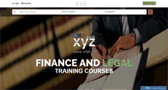 Desktop Screenshot of financial-and-legal-training.xyz.co.uk